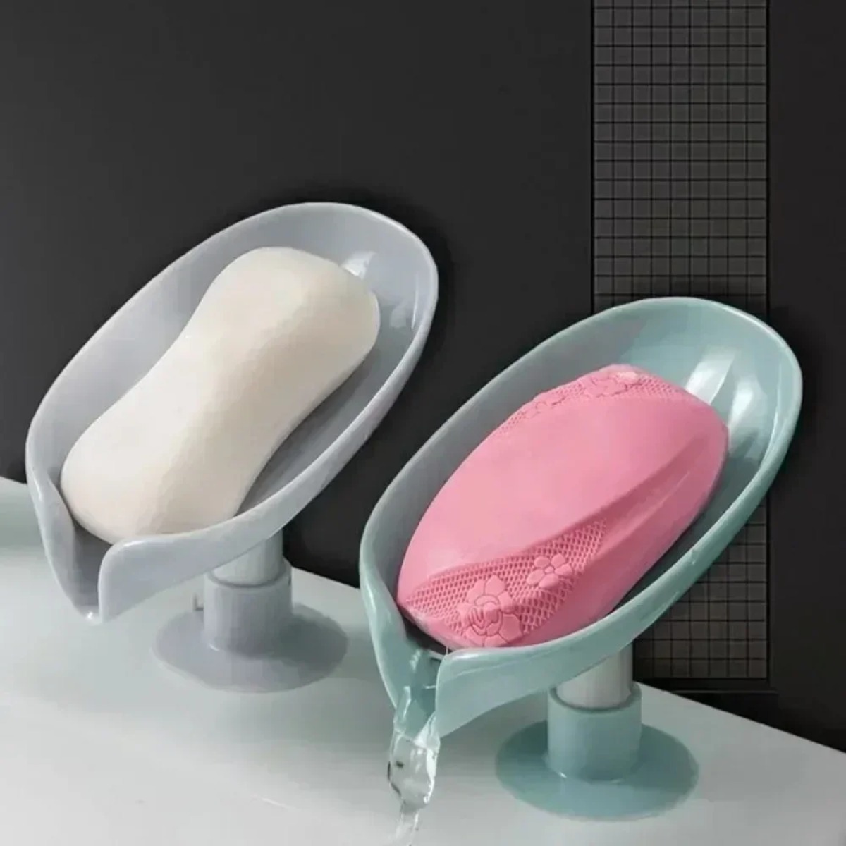 Commercial Kitchen Floor Drain - Drain Soap Holder Suction Cup Tray