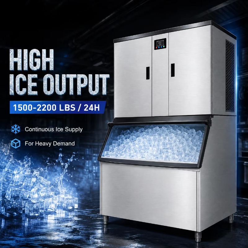 Commercial Kitchen Projects - Airo Modular Ice Maker 32X32X22MM Dual