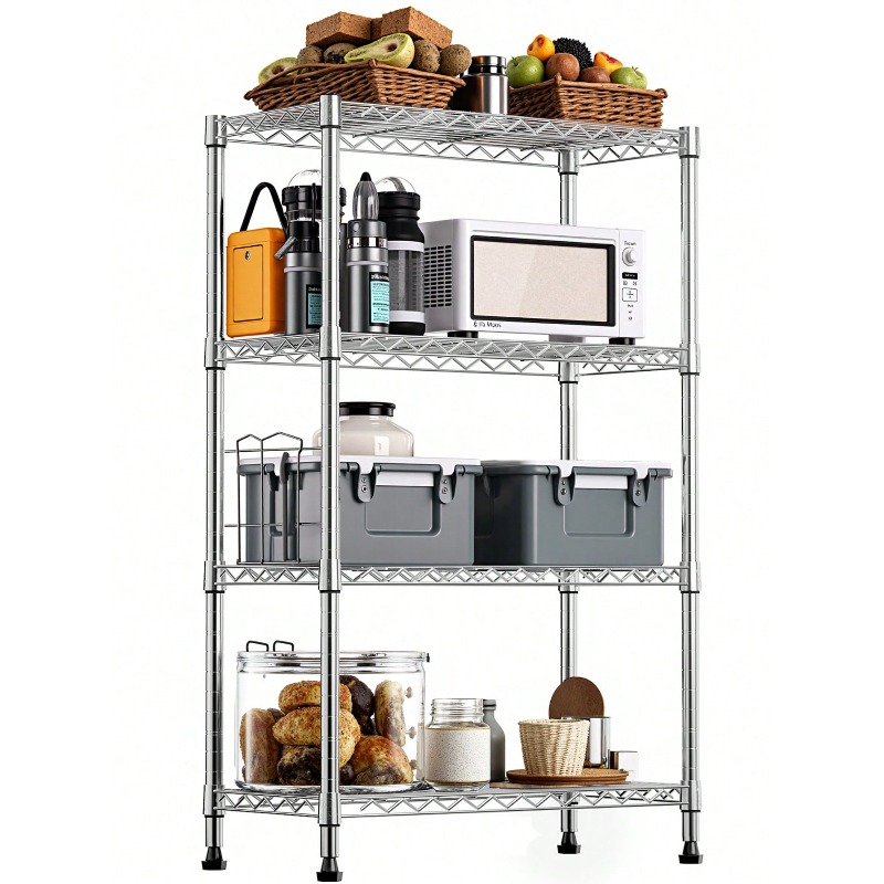 Commercial Kitchen Design - 1000 Lbs Commercial Grade Wire Shelving