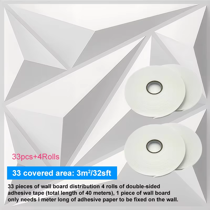 Commercial Kitchen Wall - Living Room Wallpaper 3D Three-dimensional Wall
