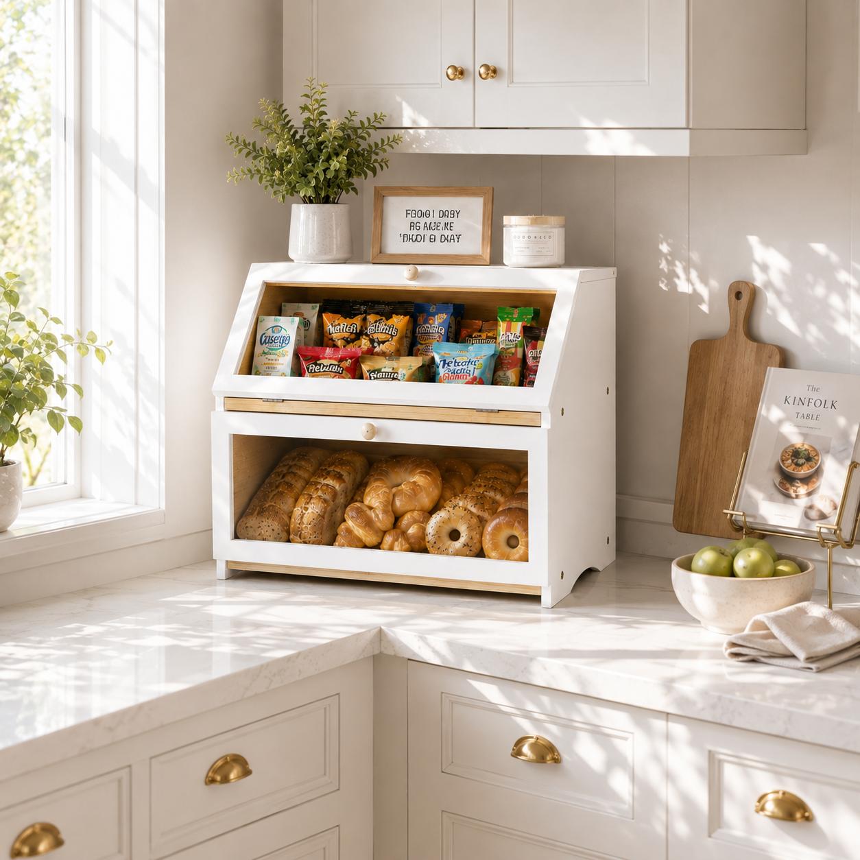 HOMEKOKO Double Layer Bread Bo - đánh giá và giá Commercial Kitchen Organization
