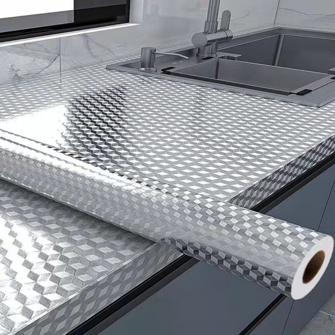 Aluminum Foil Kitchen Stove St - đánh giá và giá Commercial Kitchen Wall