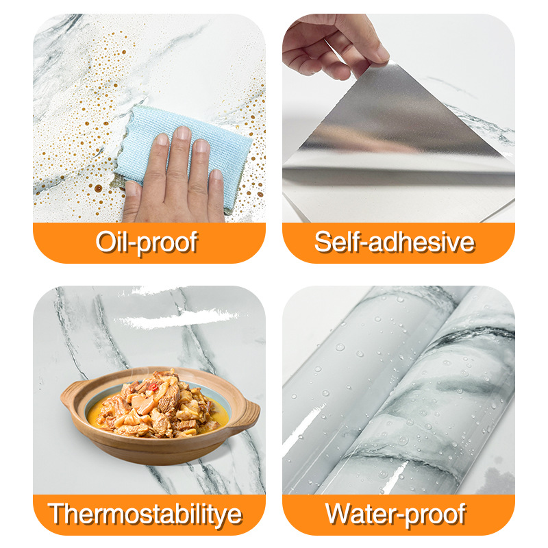 Wood Grain Self Adhesive Wallp - đánh giá và giá Commercial Kitchen Wall