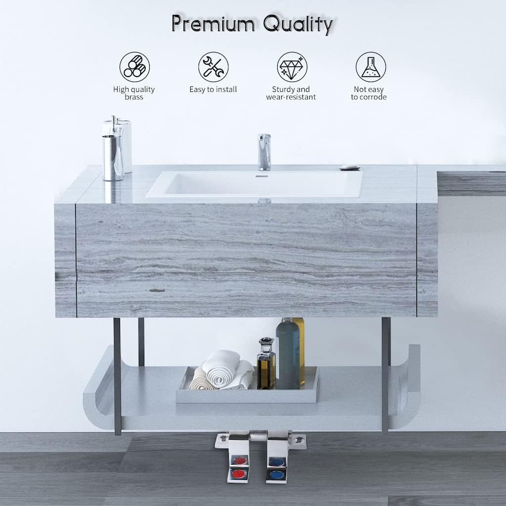 Brass Dual Handle Hot & Cold F - đánh giá và giá Commercial Kitchen Design