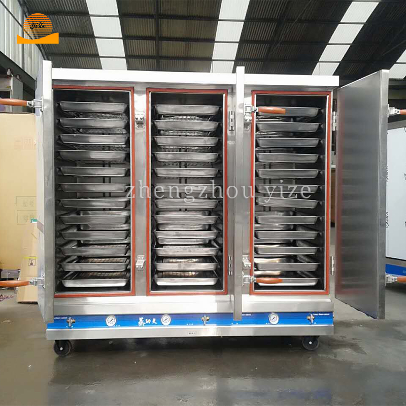 Tray Commercial Gas Electric 1 - đánh giá và giá Commercial Steamer Cabinet