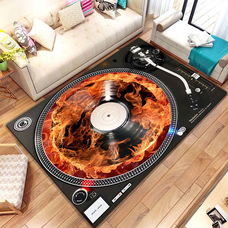 Music Vinyl Disc Player Patter - đánh giá và giá Commercial Kitchen Vinyl Flooring