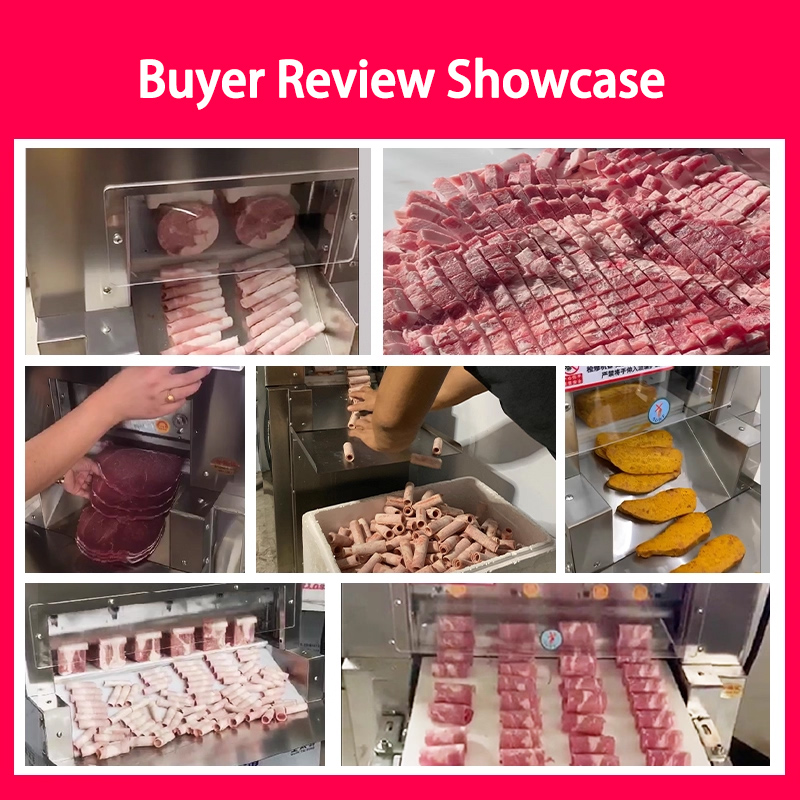 Frozen Meat Slicer Machine Use - đánh giá và giá Meat Slicer Machine