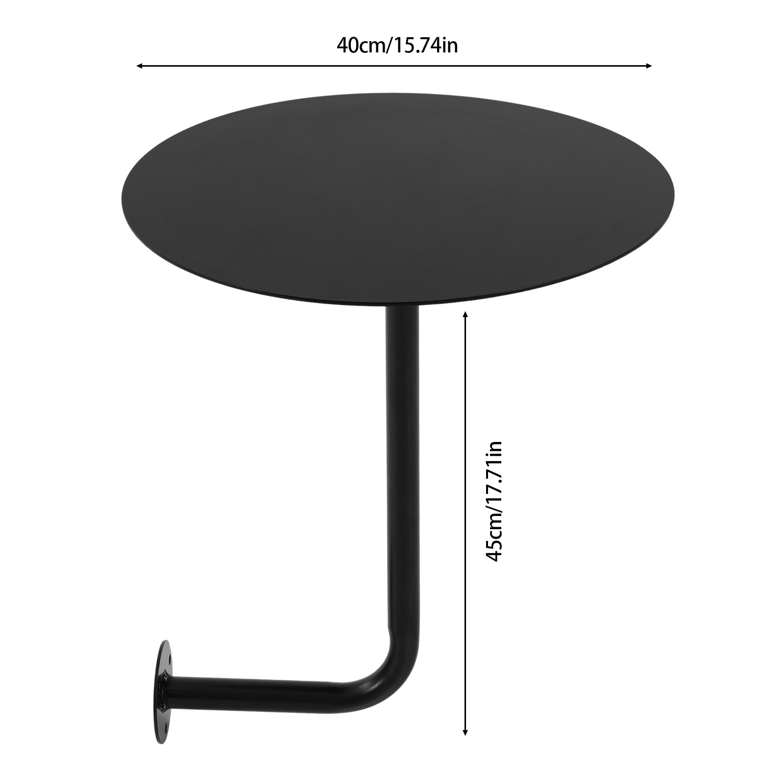 40cm Round Wall Mounted Bar Ta - đánh giá và giá Commercial Kitchen Paint