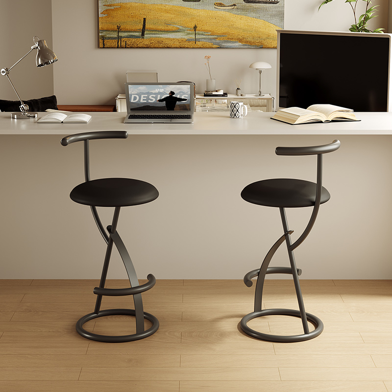 Nordic Modern Bar Stool with B - đánh giá và giá Commercial Kitchen Design