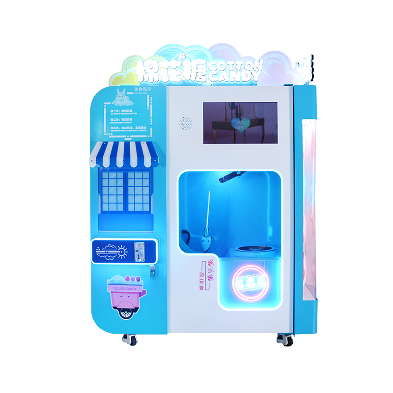 Fully Automated Smart Cotton C - đánh giá và giá Candy Floss Machine Commercial