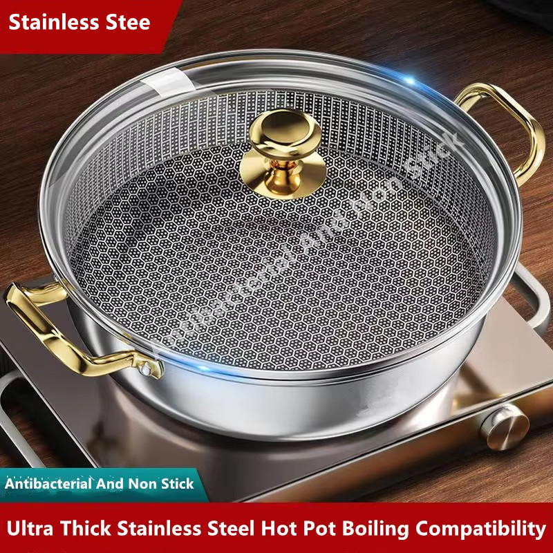 30cm Stainless Steel Soup Pot  - đánh giá và giá Soup Kettle Warmer