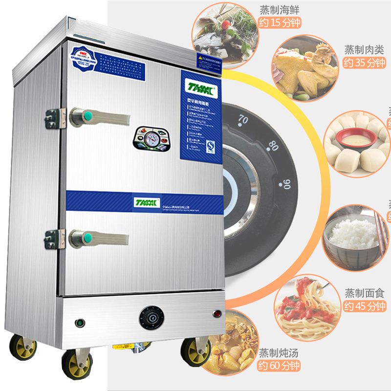 Commercial Rice Noodle Steamin - đánh giá và giá Commercial Steamer Cabinet