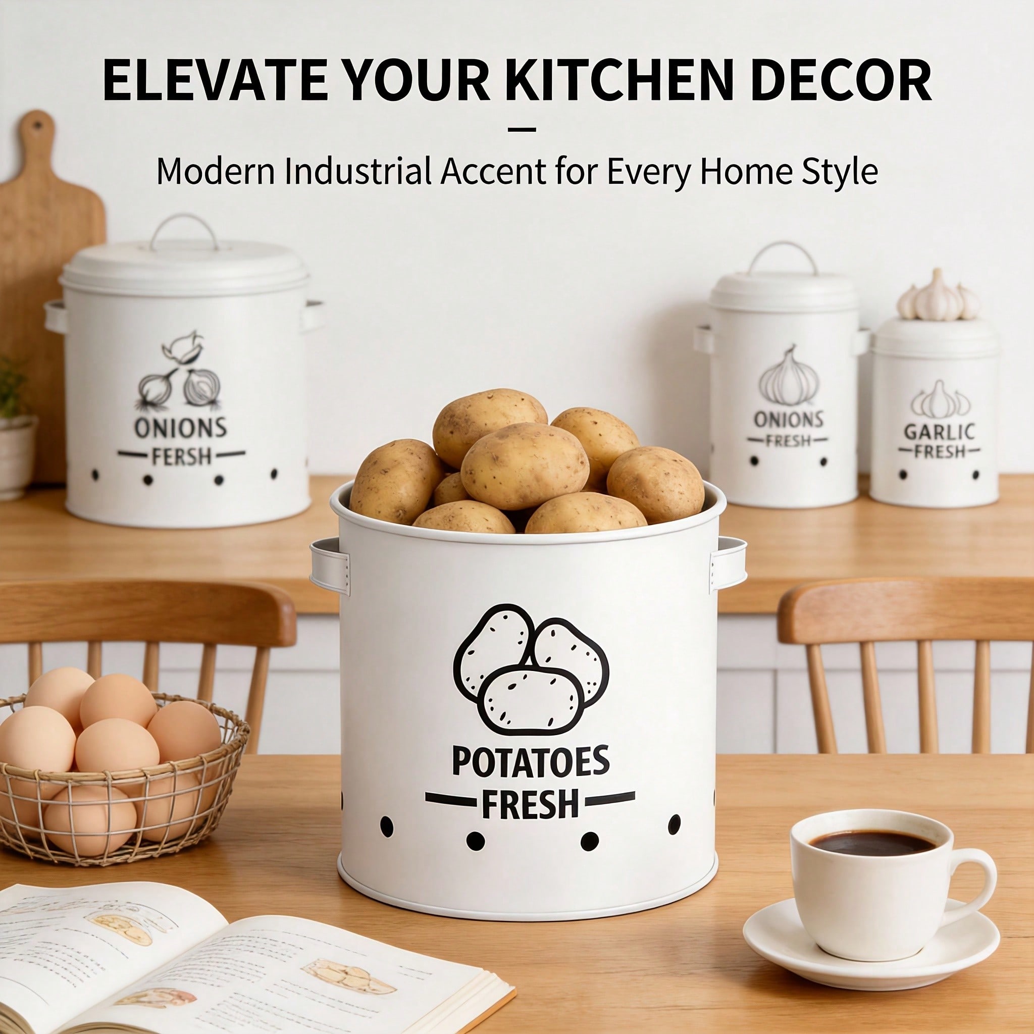 Potato Onion Garlic Storage Bi - đánh giá và giá Commercial Kitchen Organization
