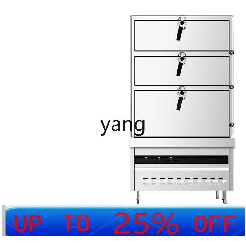 CX commercial three-door gas e - đánh giá và giá Commercial Steamer Cabinet