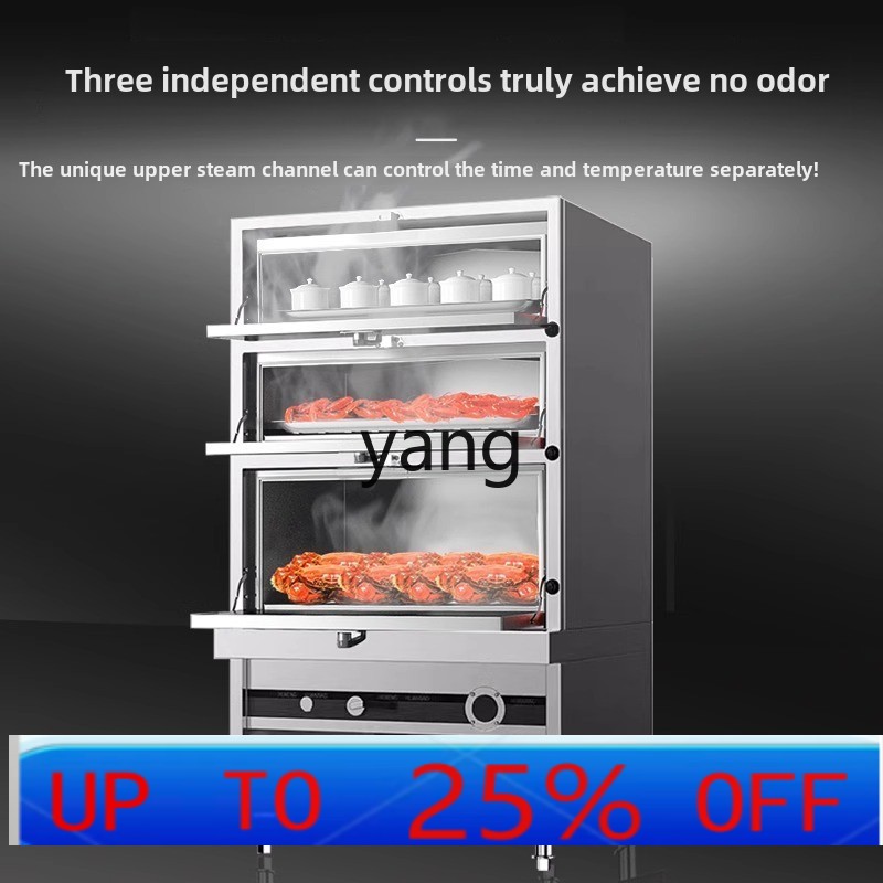 CX commercial three-door gas e - đánh giá và giá Commercial Steamer Cabinet
