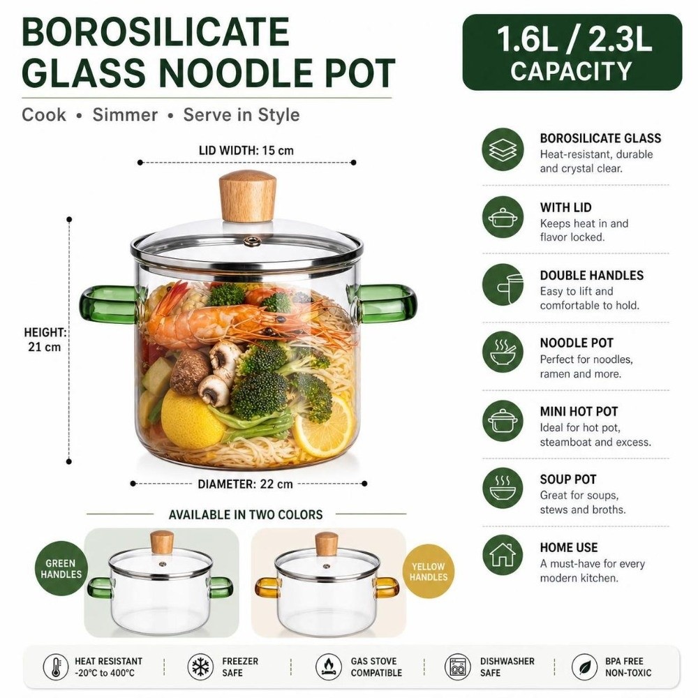 Thickened 1.6/2.3L Household G - đánh giá và giá Soup Kettle Warmer