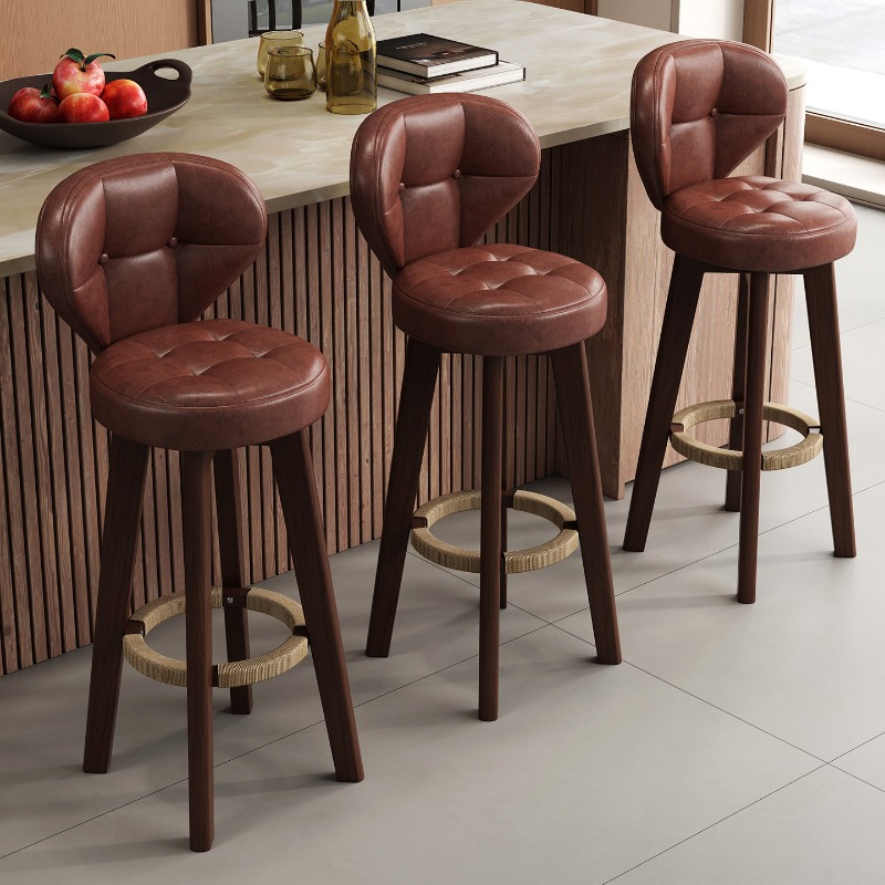 Wooden Legs Unique Bar Stools  - đánh giá và giá Commercial Kitchen Design