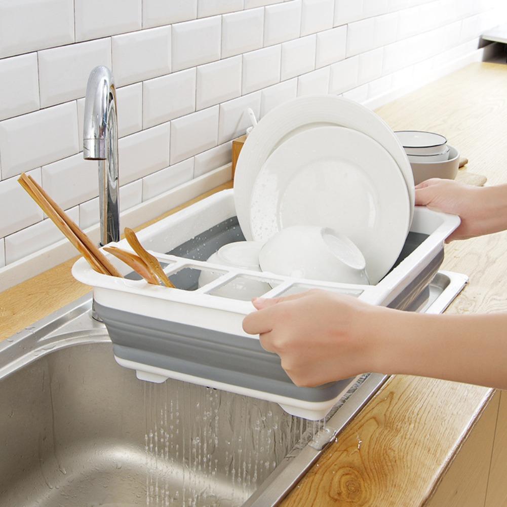 Foldable Dish Drainer Bowl Rac - đánh giá và giá Commercial Kitchen Floor Drain