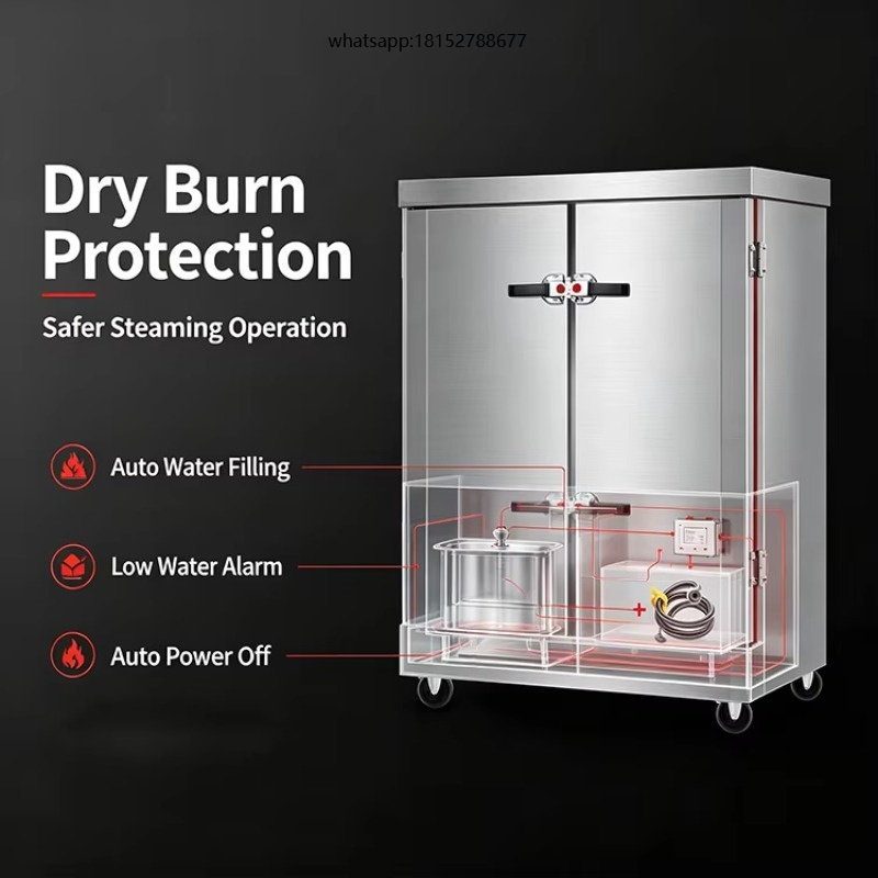 Food Steaming Cabinet Commerci - đánh giá và giá Commercial Steamer Cabinet