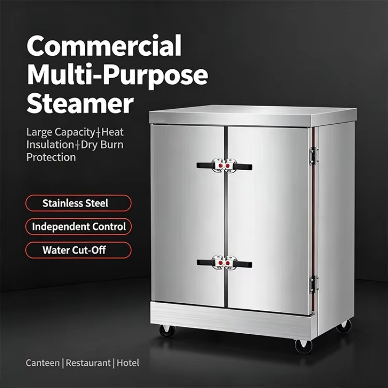 Food Steaming Cabinet Commerci - đánh giá và giá Commercial Steamer Cabinet