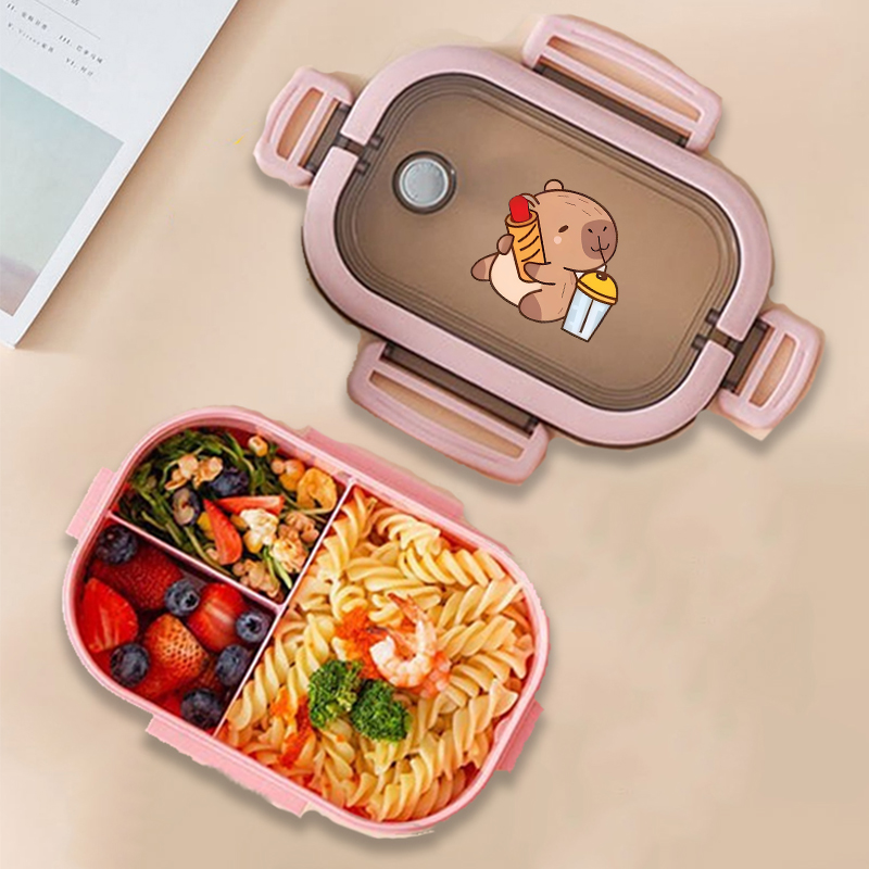 Capybara Bento Lunch Box Anime - đánh giá và giá Commercial Kitchen Organization