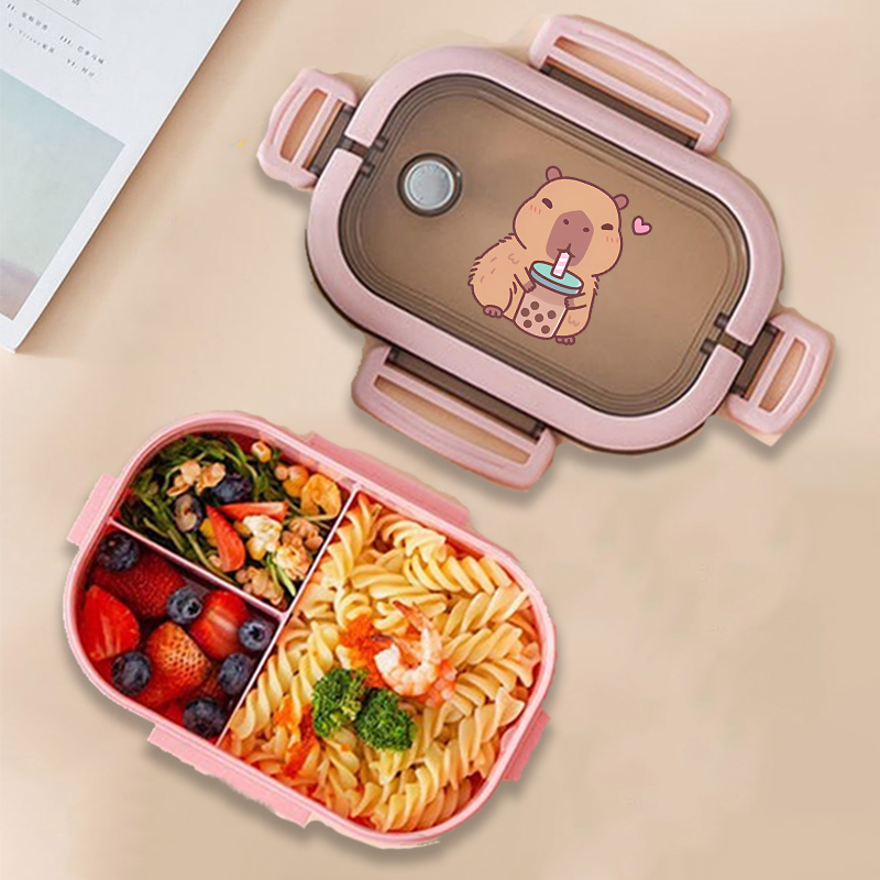 Capybara Bento Lunch Box Anime - đánh giá và giá Commercial Kitchen Organization