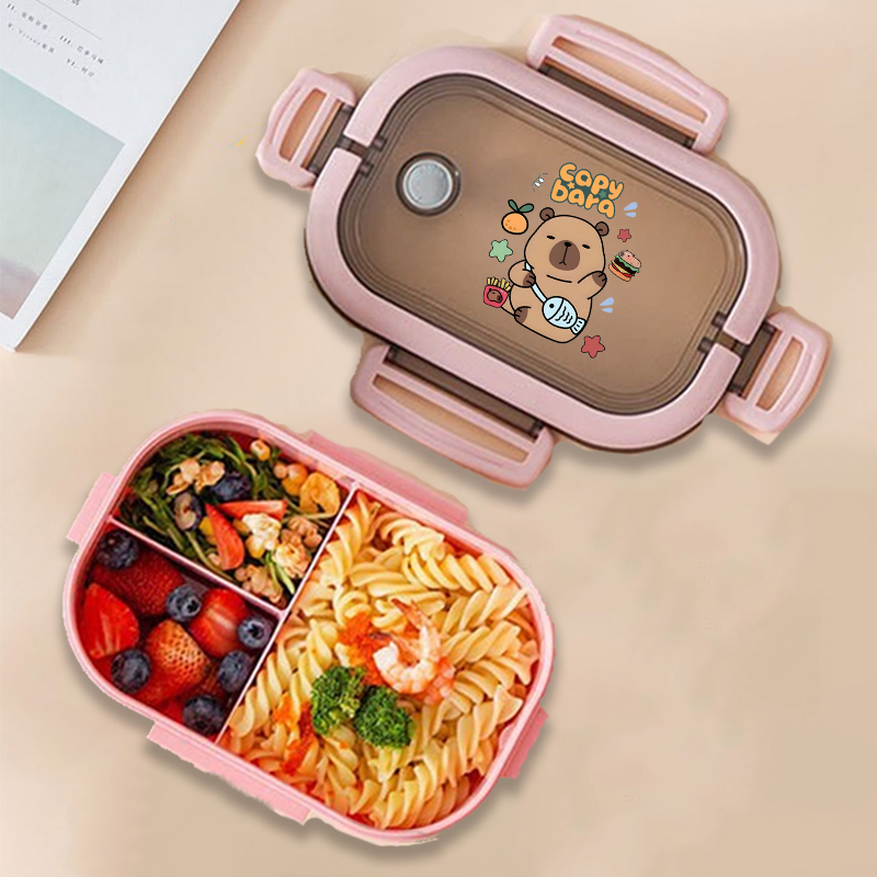 Capybara Bento Lunch Box Anime - đánh giá và giá Commercial Kitchen Organization