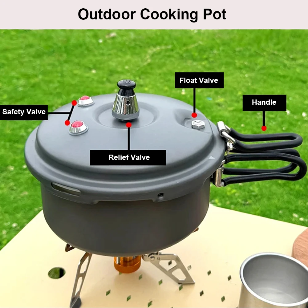 Camping Mini Pressure Cooker,  - đánh giá và giá Soup Kettle Warmer