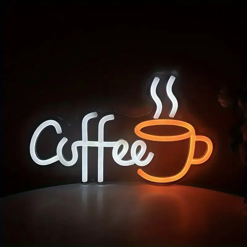 Coffee Cup Designed Neon Sign  - đánh giá và giá Commercial Kitchen Design