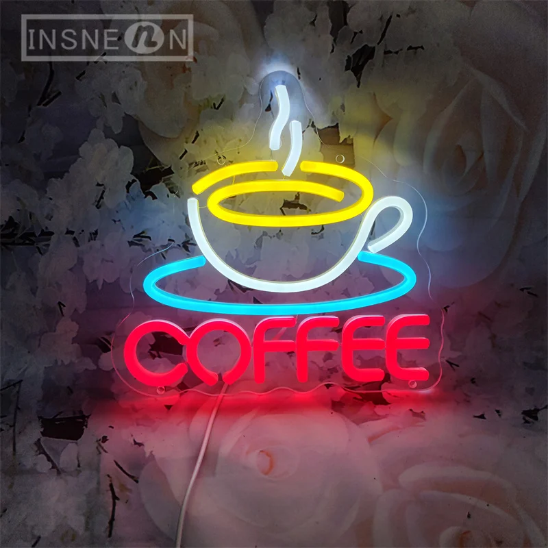Coffee Cup Designed Neon Sign  - đánh giá và giá Commercial Kitchen Design