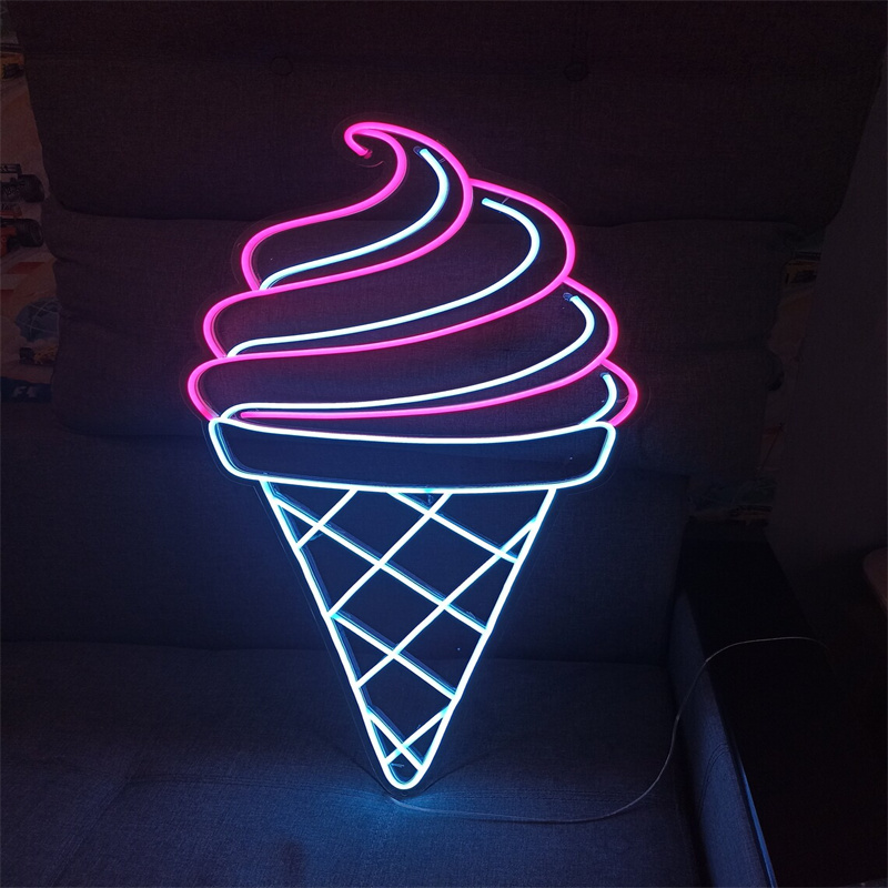 Ice Cream LED Neon Light | Wal - đánh giá và giá Commercial Kitchen Light