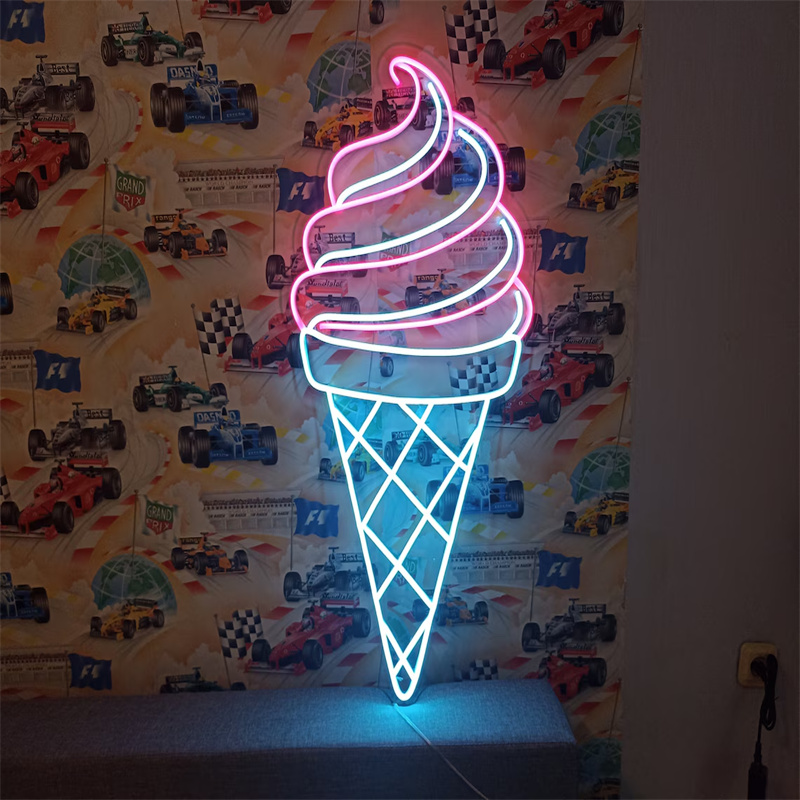 Ice Cream LED Neon Light | Wal - đánh giá và giá Commercial Kitchen Light