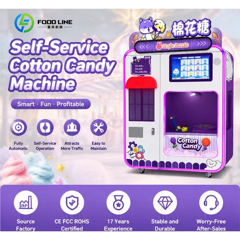 Customized Fully Automatic Sma - đánh giá và giá Candy Floss Machine Commercial