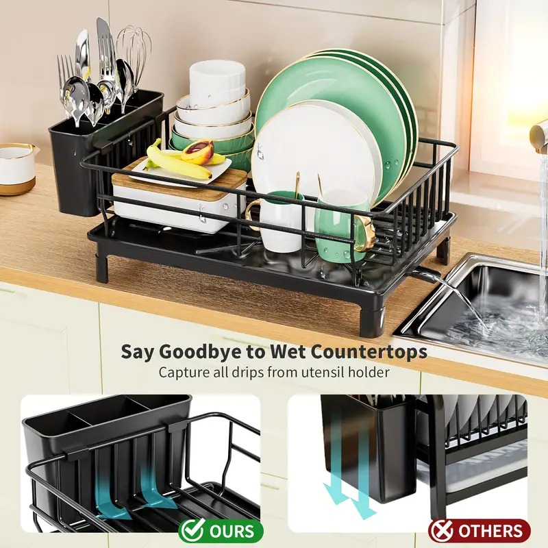 Rustproof Dish Drying Rack Kit - đánh giá và giá Commercial Kitchen Floor Drain