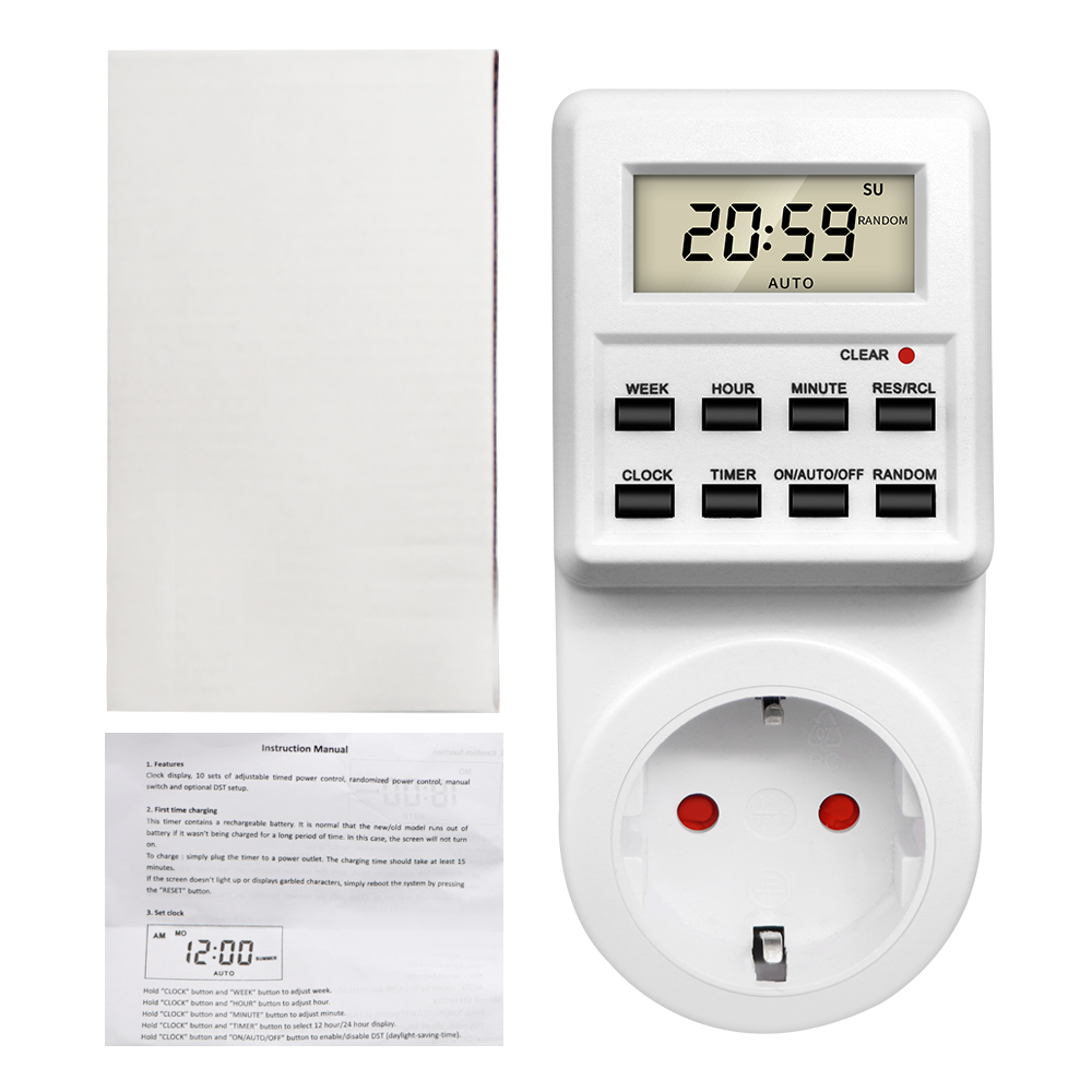 TM03 Hẹn Giờ Kỹ Thuật Số Ổ Cắm - đánh giá và giá Commercial Kitchen Timer