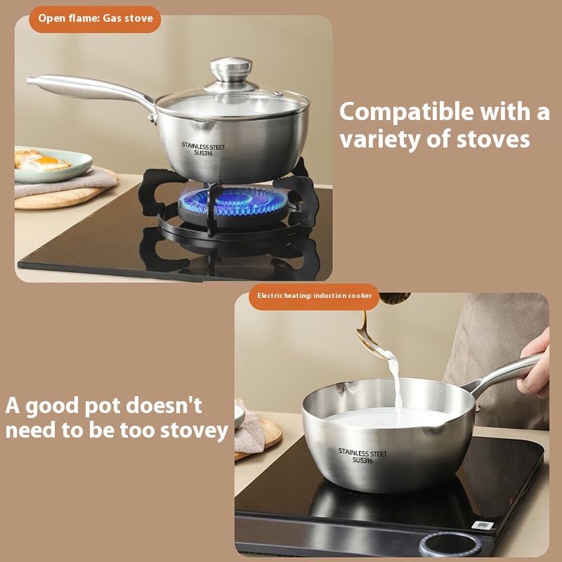 316 stainless steel pot thicke - đánh giá và giá Soup Kettle Warmer