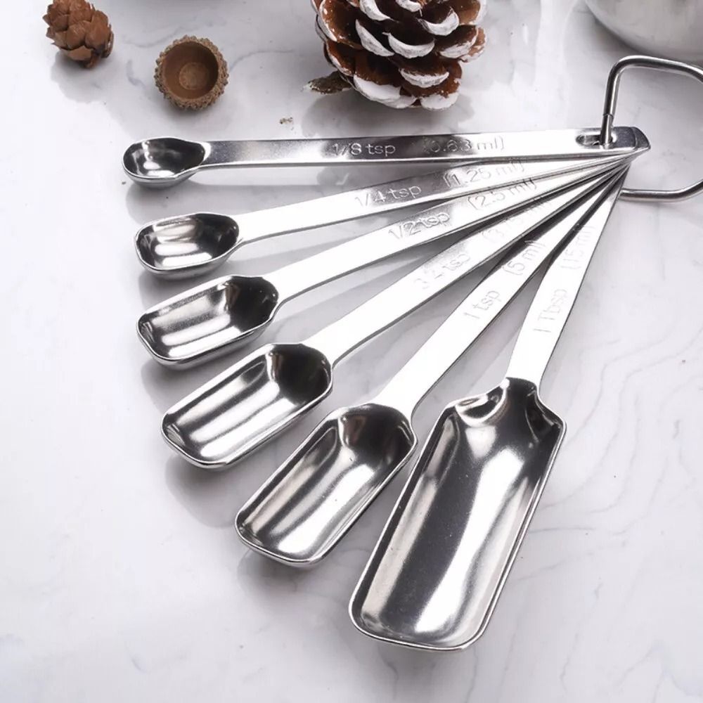 6Pcs Stainless Steel Measuring - đánh giá và giá Commercial Kitchen Products