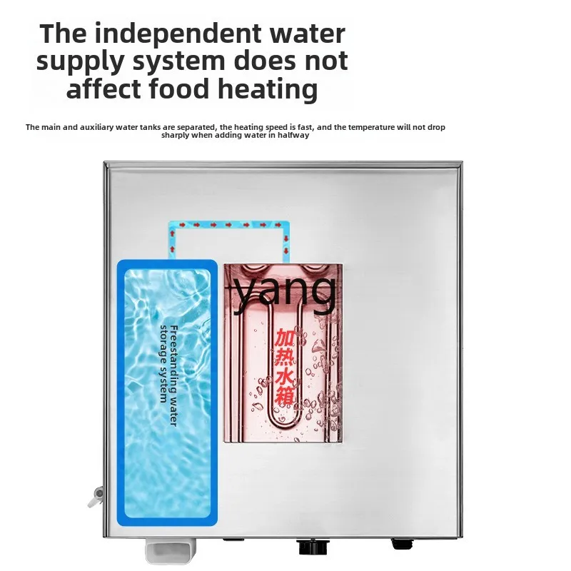 CX breakfast heating steam cab - đánh giá và giá Commercial Steamer Cabinet