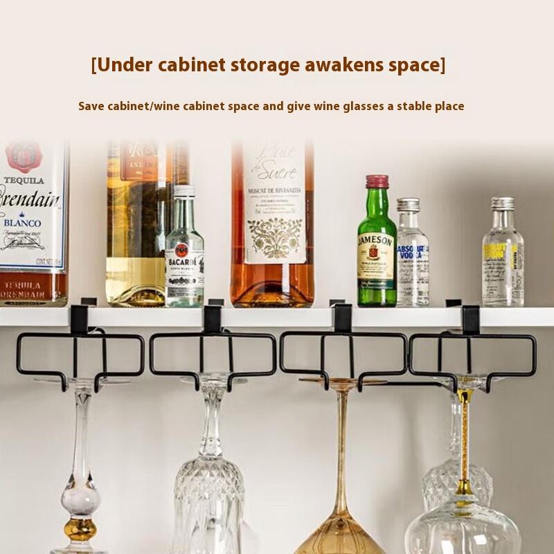 No Drilling Metal Wine Glass H - đánh giá và giá Commercial Kitchen Organization