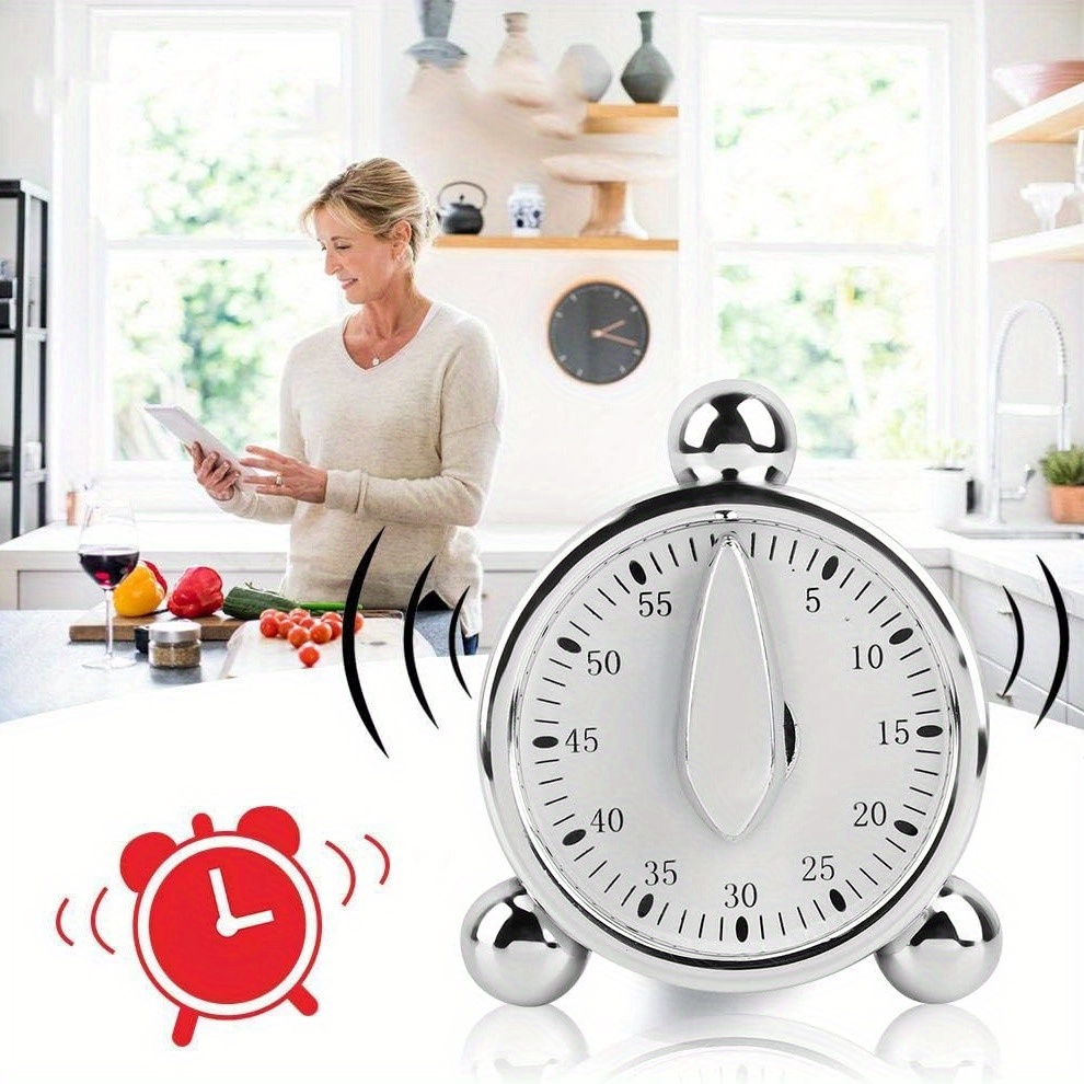 Visible Mechanical Timer, 60-M - đánh giá và giá Commercial Kitchen Timer
