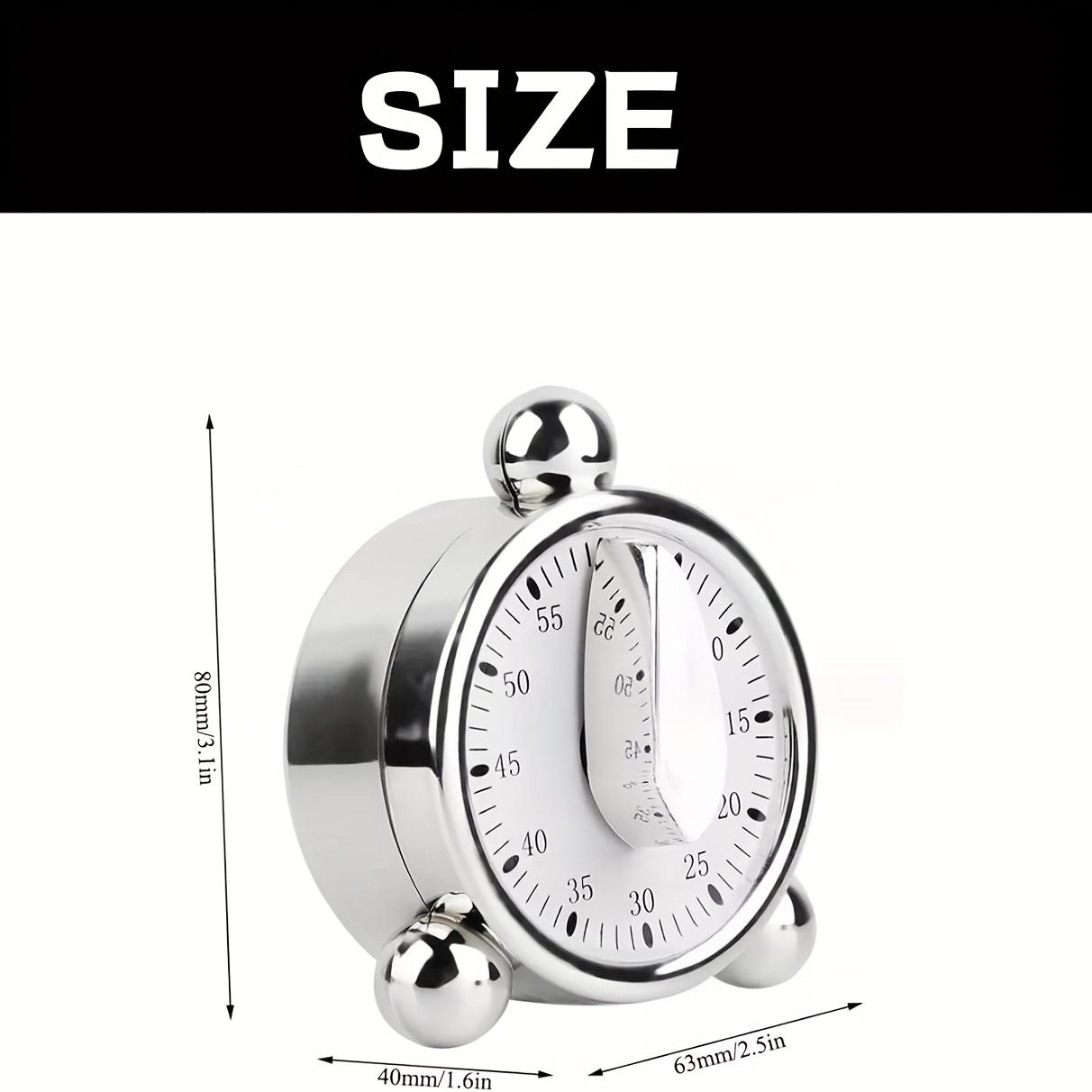 Visible Mechanical Timer, 60-M - đánh giá và giá Commercial Kitchen Timer