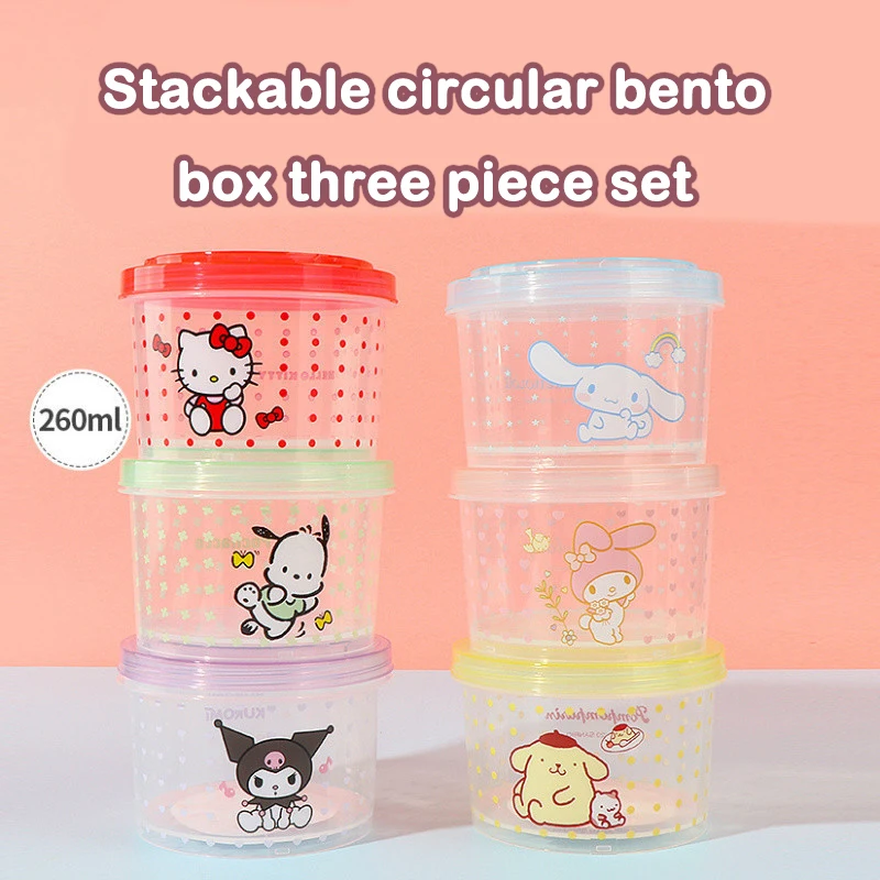 Kitty Bento Box Set 3 Pieces C - đánh giá và giá Commercial Kitchen Organization