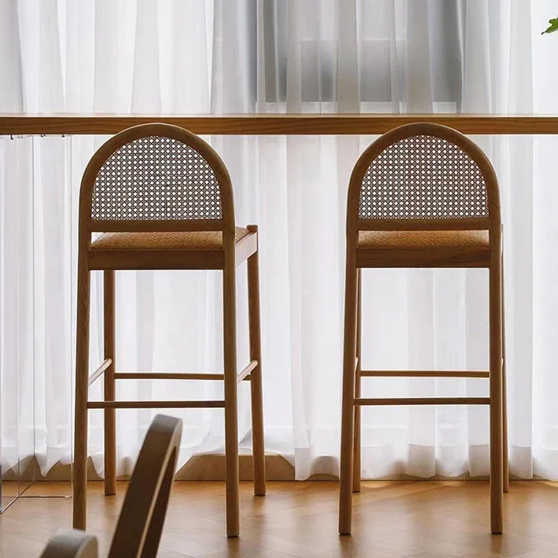 Solid Wood Rattan Kitchen Bar  - đánh giá và giá Commercial Kitchen Design