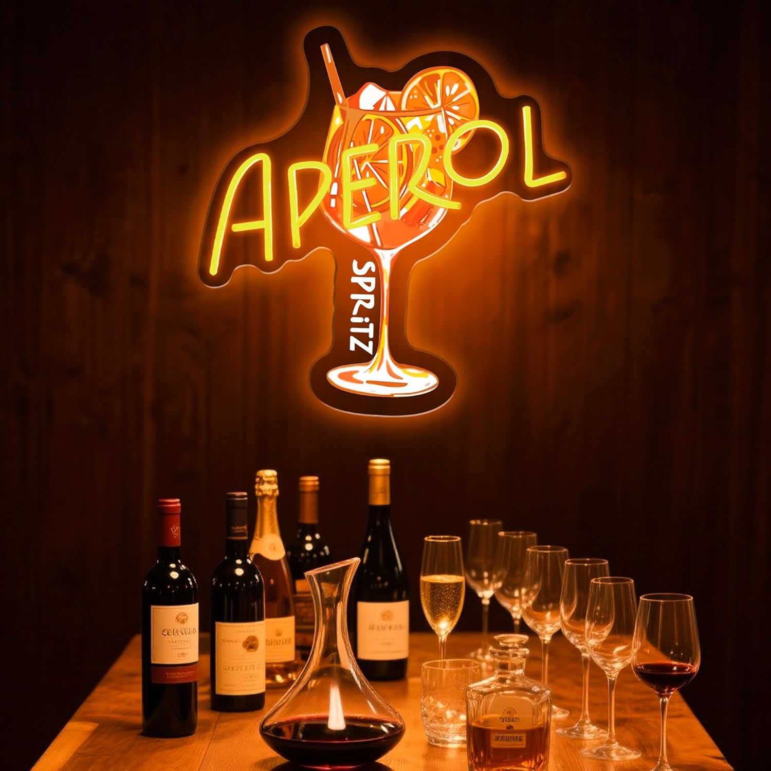 Aperol Spritz Neon Sign LED Co - đánh giá và giá Commercial Kitchen Light