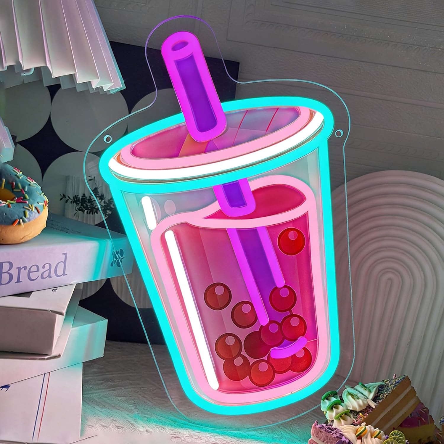 Bubble Tea Neon Sign USB Power - đánh giá và giá Commercial Kitchen Light